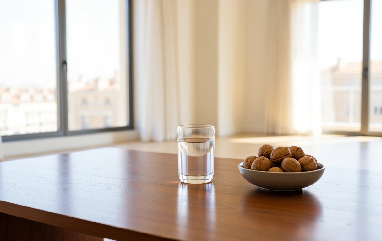 Serene interior environment representing auditory clarity